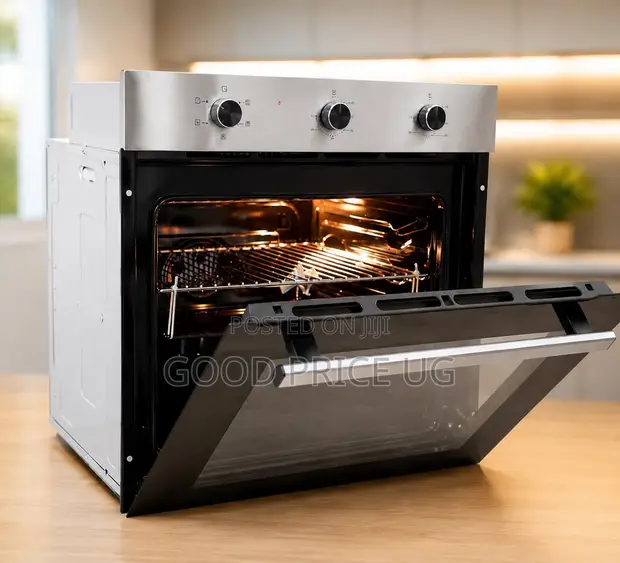 SIA 60cm Stainless Steel Built-in Electric Oven - 1