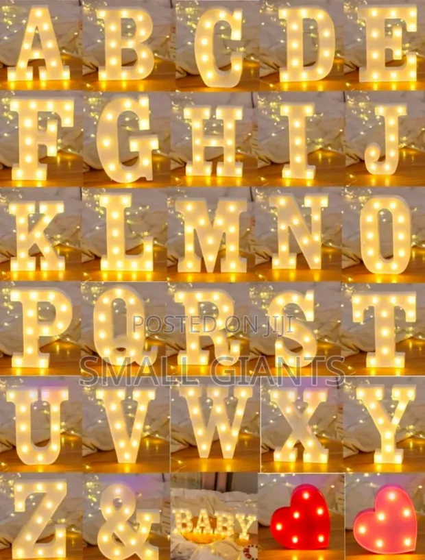 LED Custom Marquee Letter Light - 1