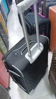 Dfavors Fabric Travel Suitcase - Medium, Black - 2