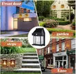Motion Sensor Solar Wall Lights - 3