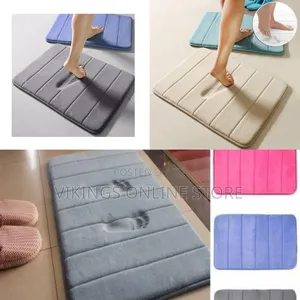Super Absorbent Plush Memory Foam Bath Mat