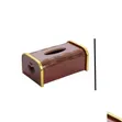 Nordic Minimalist Tissue Box Cover - Composite Wood - 2