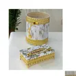 Premium Plastic Tissue Holder Box and Dustbin Set - 2