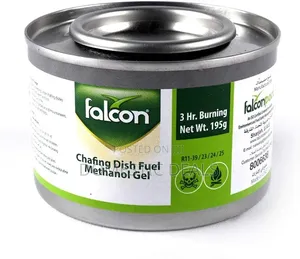 Falcon Chafing Dish Fuel - Methanol Gel Burner (3-Hour)