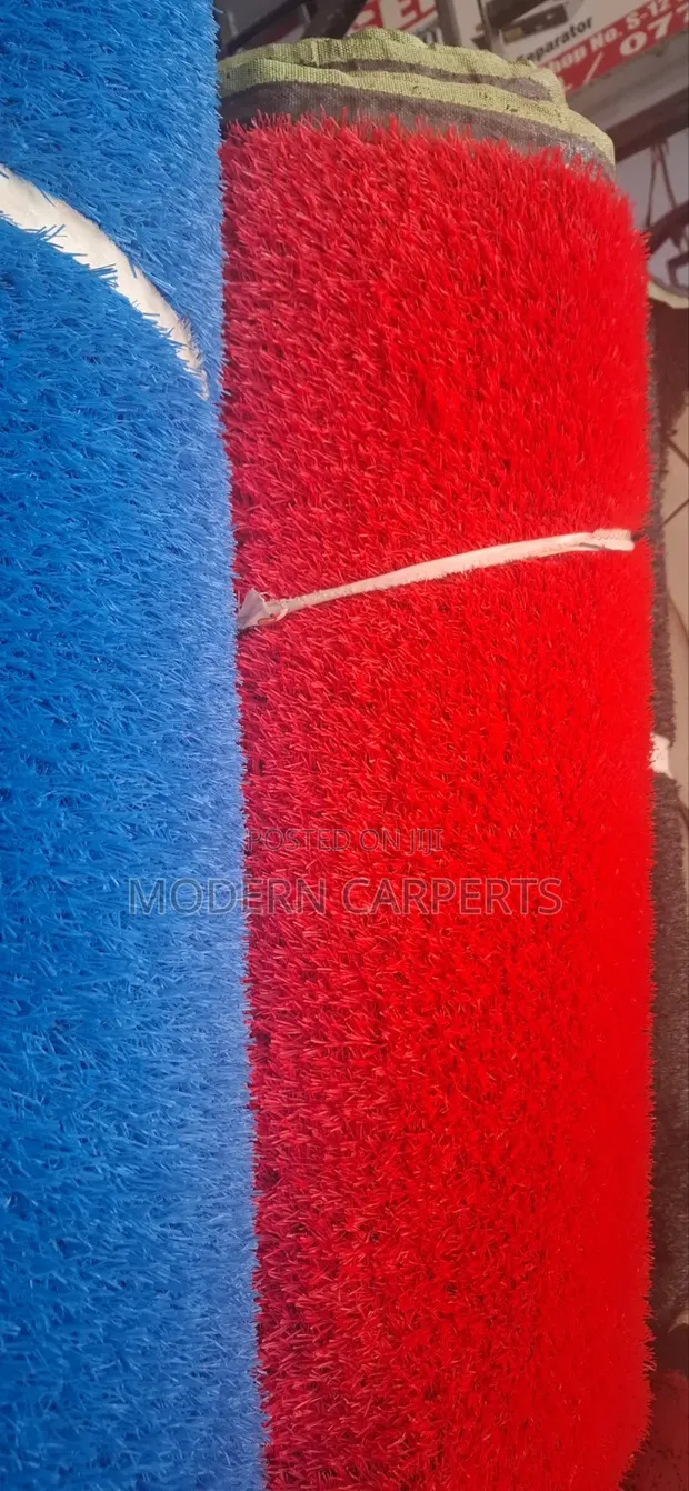 Red Artificial Turf - 1