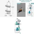 3 Tier Aluminium Shower Caddy - Brand New - 1