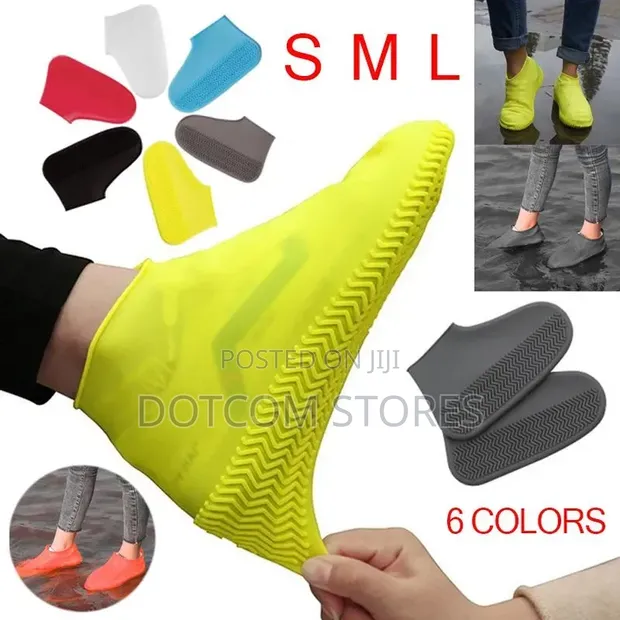 Reusable Silicone Waterproof Shoe Covers - 1