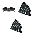 Bathroom Shower Corner Shelf - Black - 2