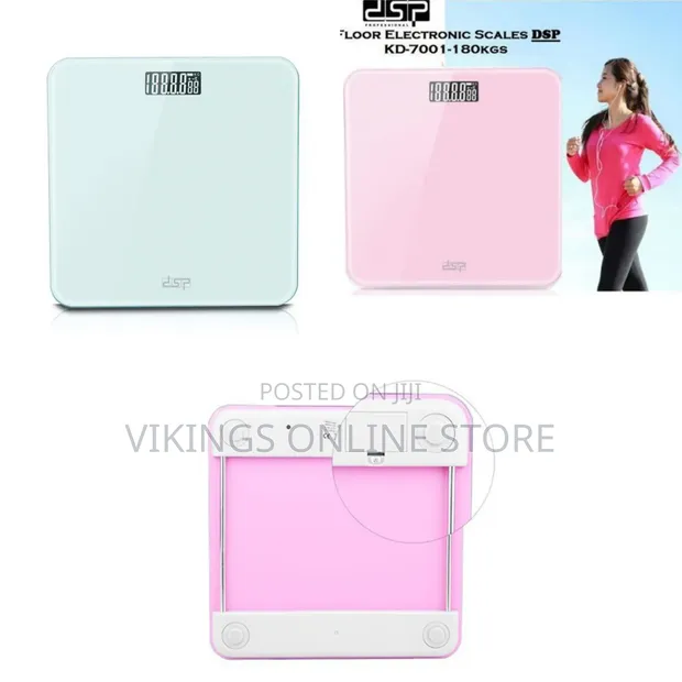 DSP Personal Electronic Body Weighing Scale - Multicolor - 1