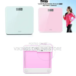 DSP Personal Electronic Body Weighing Scale - Multicolor