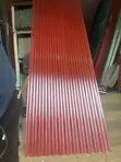 Transparent/Translucent Fiber Iron Sheets - Red - 1
