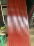 Transparent/Translucent Fiber Iron Sheets - Red - 2