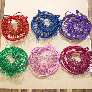 2pcs 3m Portable Retractable Clothes Drying Ropes