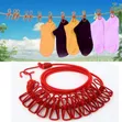 2pcs 3m Portable Retractable Clothes Drying Ropes - 3