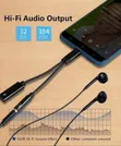Go-Des GD-UC317 USB-C to 3.5mm Headphone & Charger Adapter - 1
