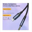 Yesido YAU35 AUX Adapter Lightning to 3.5mm Audio Cable 100cm - 2