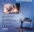 Porodo OPTIVIS Android 12 Smart HD Projector 250" Ultra Wide - 2
