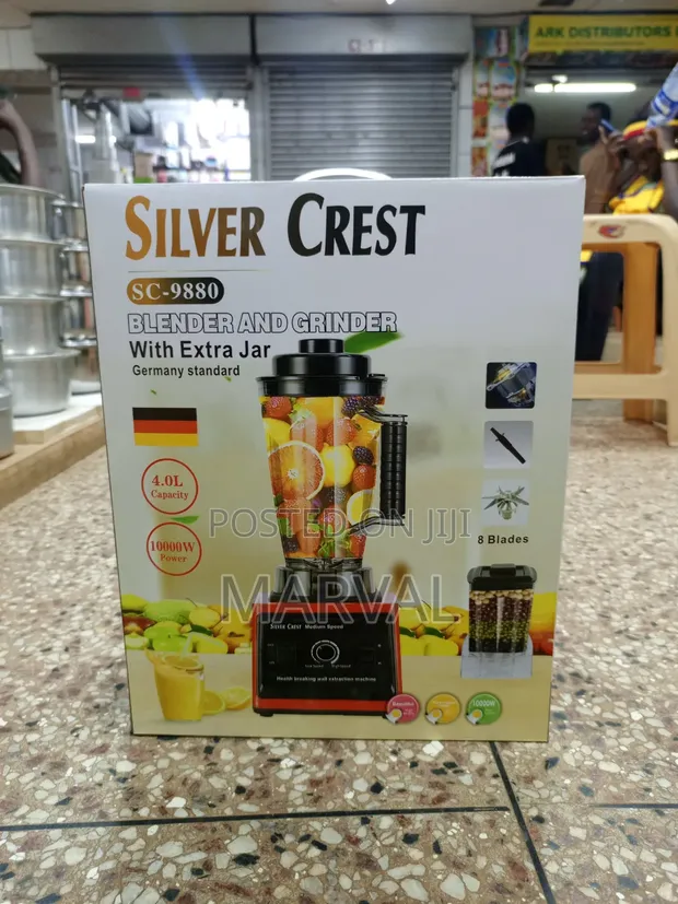 Silver Crest SC-9880 2-in-1 Blender and Grinder - 1