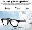 Smart Camera Glasses with 5MP Ultra-Wide Camera - 1