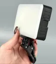 K-35 RGB Mini Flat Mobile Phone Camera Ring Lamp LED Video Fill Light - 1