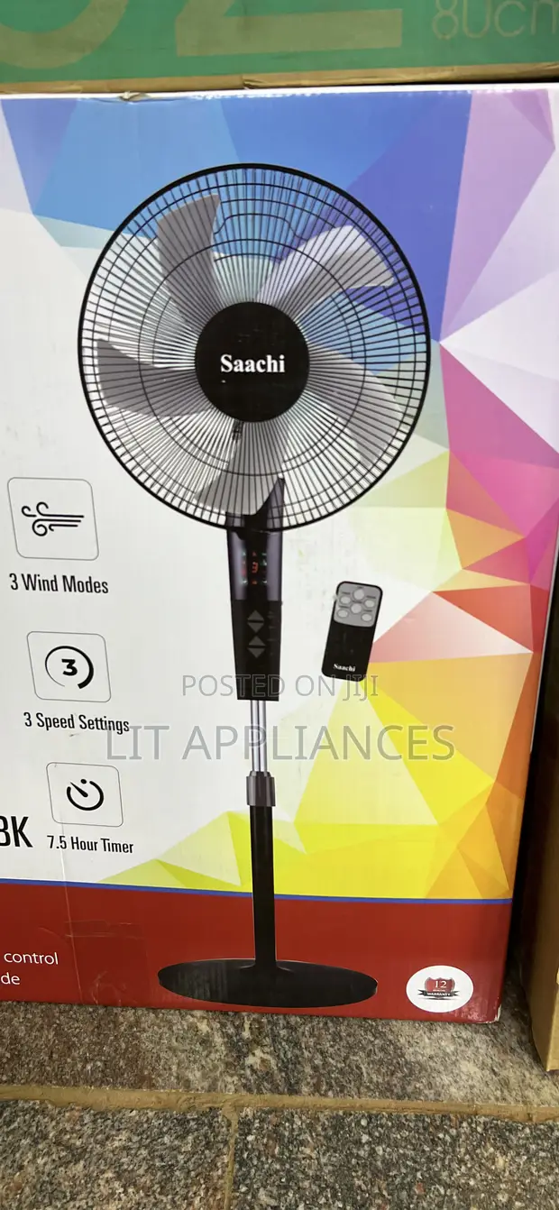 Saachi Stand Fan with Remote - 1