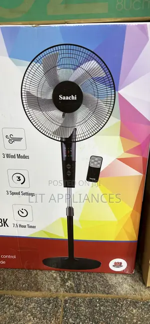 Saachi Stand Fan with Remote