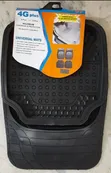 Universal Black Rubber Floor Mats - 3