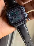 Casio AE-1200WH-1AV Digital Watch - Black Leather Strap - 3