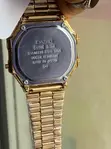 Casio A168 Gold Vintage Digital Watch - 1