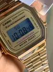 Casio A168 Gold Vintage Digital Watch - 3