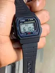Casio F-91W Digital Watch with Black Resin Strap - 2