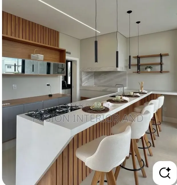 Kitchen Cabinet and Island Installation Services - 1