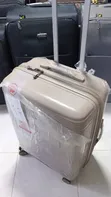 Sand-Colored Polypropylene Hardshell Suitcase - 2