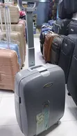 Grey Hard-Shell Rolling Cabin Suitcase - 2
