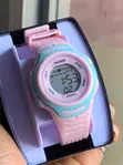 Huiker HK620 Kids Watch - Pastel Pink Silicone - 2
