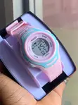 Huiker HK620 Kids Watch - Pastel Pink Silicone - 4