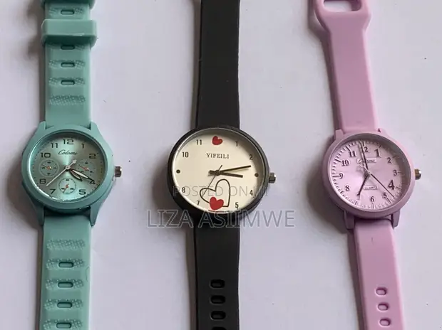 Children's Quartz Watches with Silicone Straps - 1