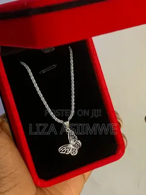 Silver Heart Pendant Necklace with Cubic Zirconia