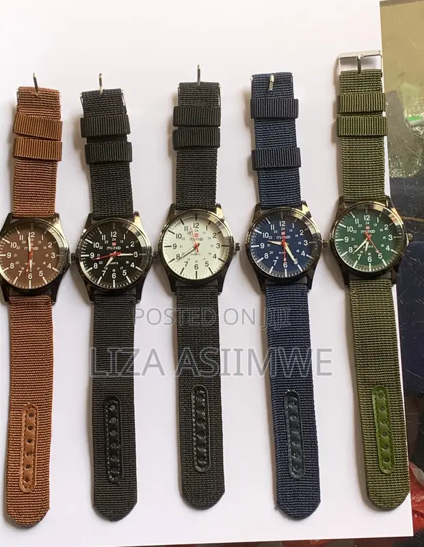 Mihoo Quartz Watches with Canvas Bands - 1