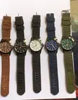 Mihoo Quartz Watches with Canvas Bands - 1