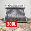 200L High-Capacity Solar Water Heater - German Technology - 2