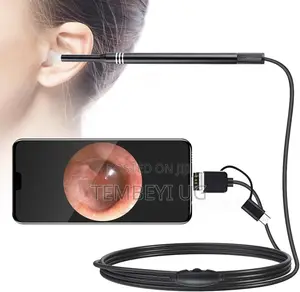 Luminous Visual Ear Spoon with Camera
