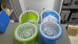 Floor Cleaning Spin Mop and Bucket with Stainless Steel Wringer, 5.8L - 1