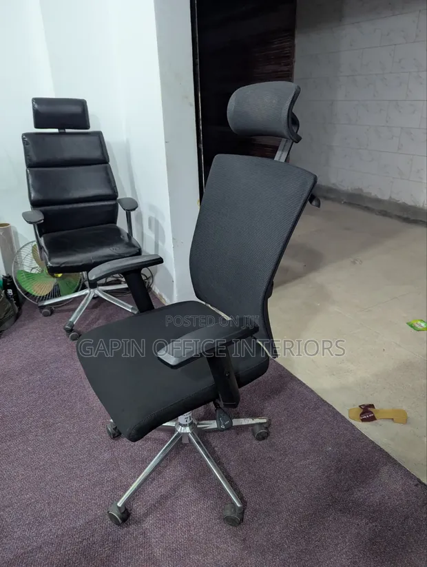 Adjustable Headrest Office Chair - Used - 1