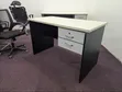 Second Hand Office Table with Fixed Drawers - 1