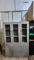World Industries Three-Door Glass Cabinet - 2
