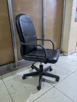 Used Leather Long Back Office Chair - 3