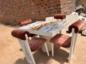 4 Seater Marble Dining Set