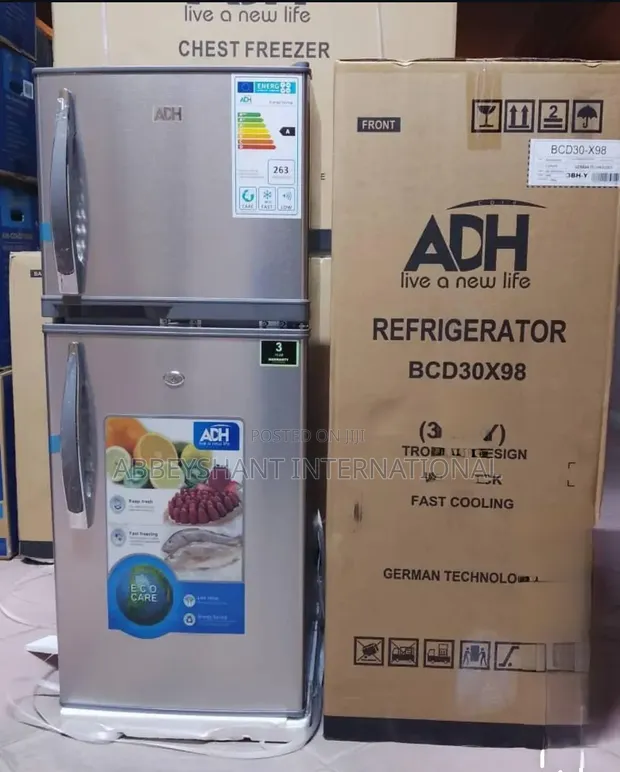 ADH Double Door 138L Refrigerator - 1