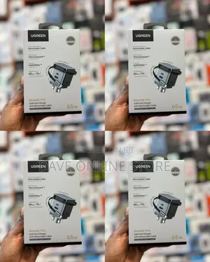 UGREEN Nexode Pro 65W GaN Fast Charger with Retractable Cable